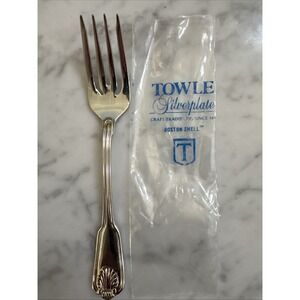 Towle BOSTON SHELL Silverplate Salad Fork